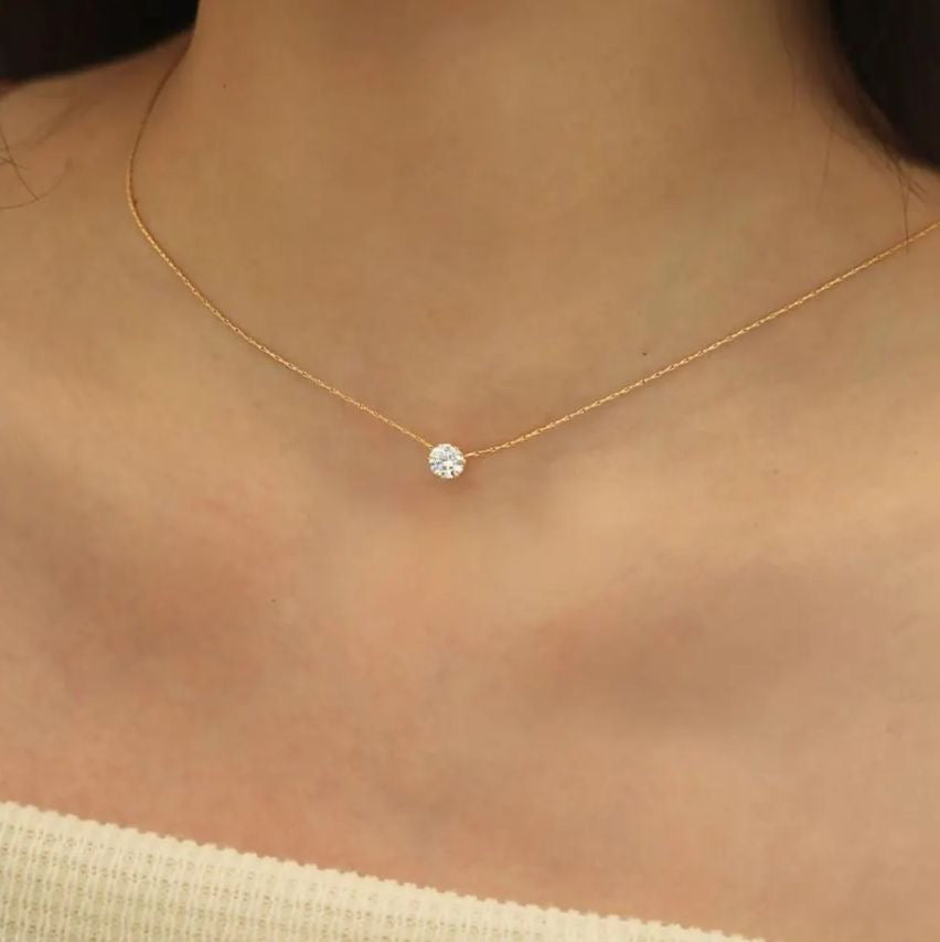 Solitaire Necklace